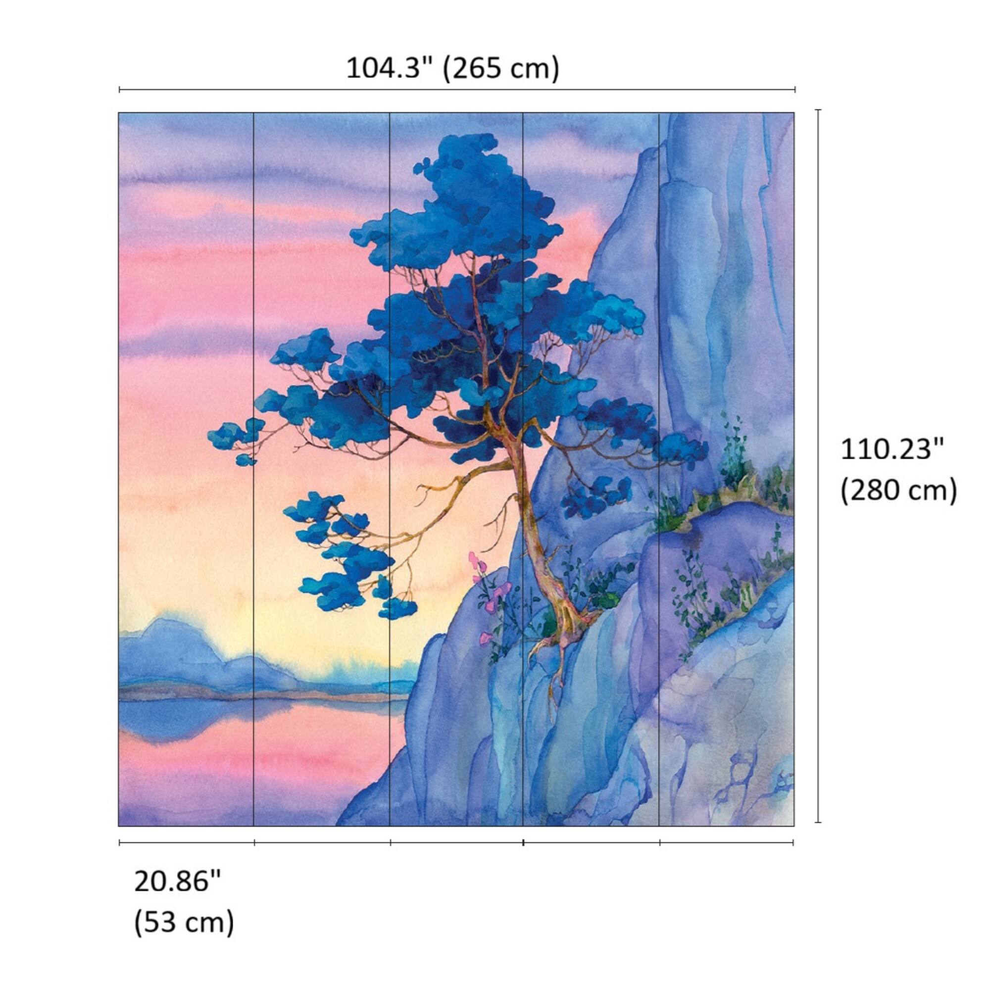 Designs Direct Cliffside Serenity Wall Mural